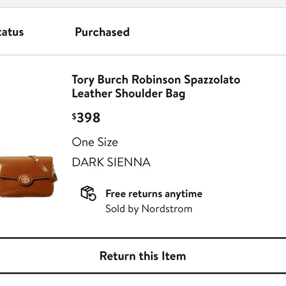 Tory Burch Tan Leather Crossbody Bag - Picture 16 of 16